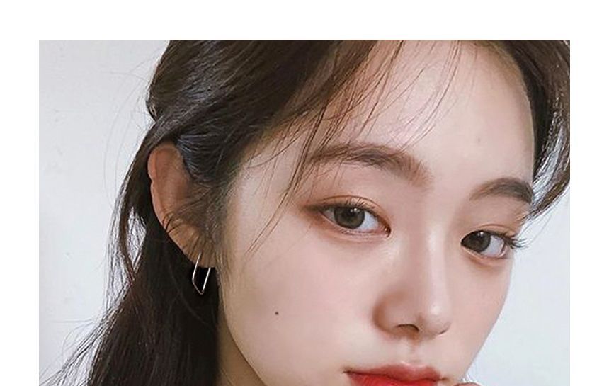Hoop Square Earring