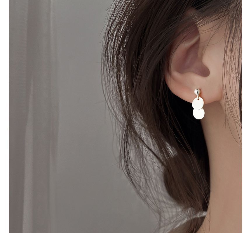 Disc Earring Drop