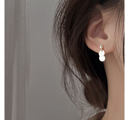 Disc Earring Drop