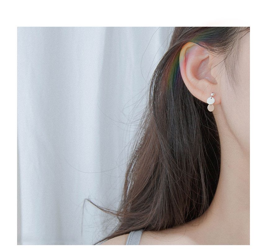 Disc Earring Drop