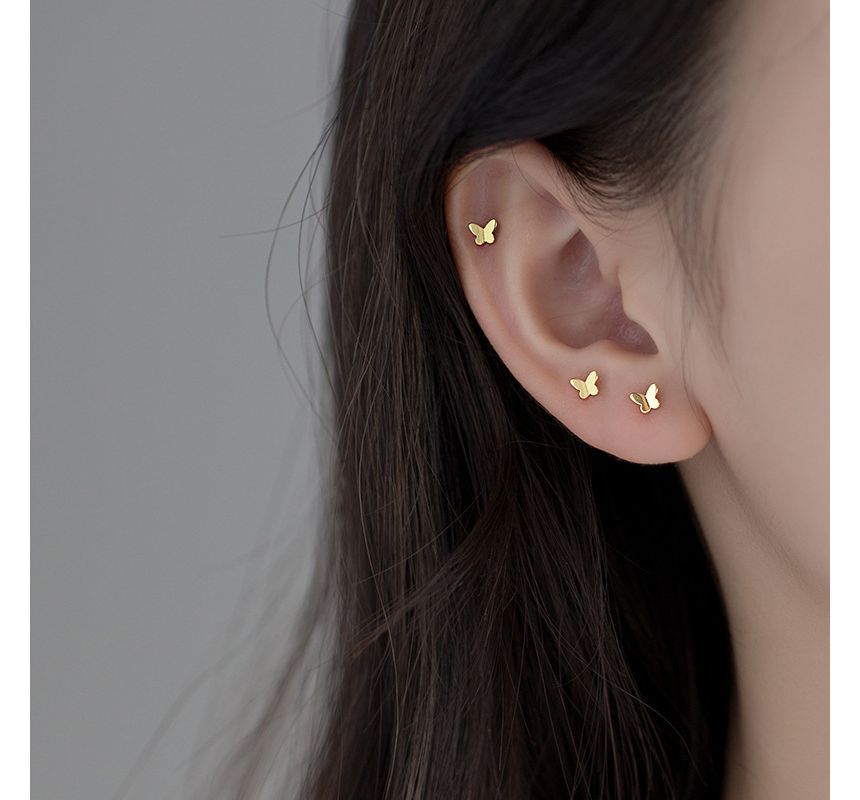 Earring Butterfly Stud