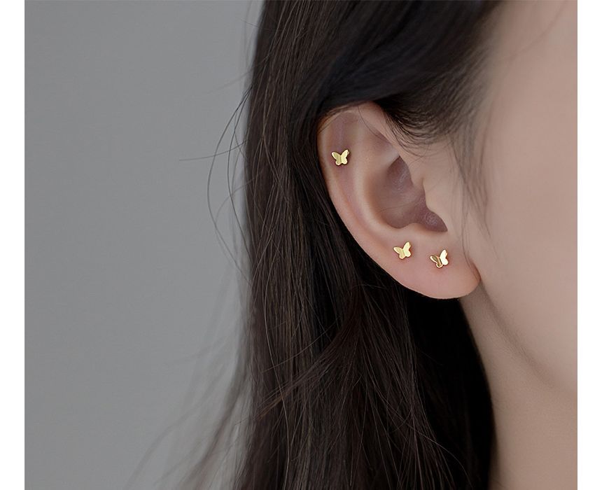 Earring Butterfly Stud