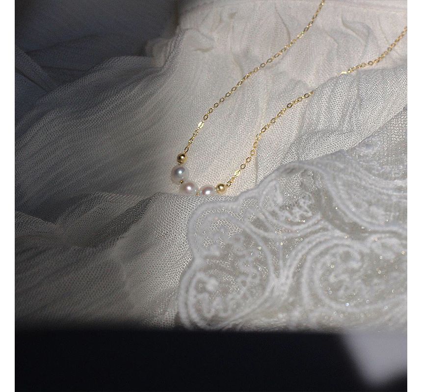 Necklace Faux Pearl