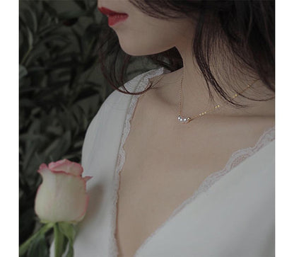 Necklace Faux Pearl