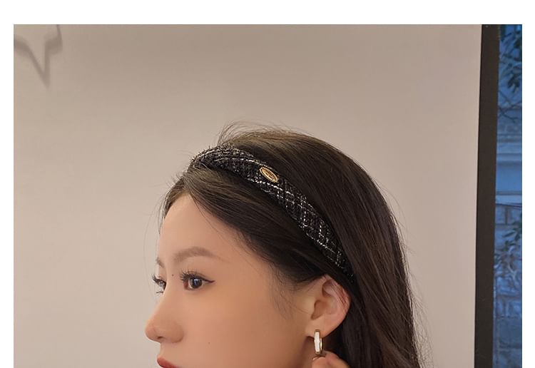 Logo Tweed Headband