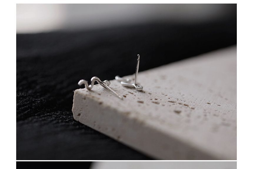 Sterling Snake Earring Silver
