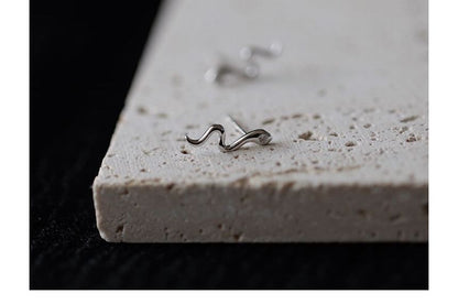 Sterling Snake Earring Silver