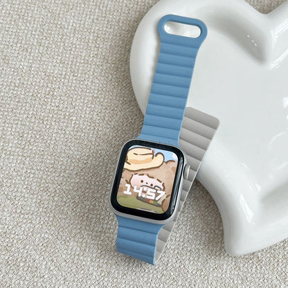 Silicone Watch Apple Band Magnetic