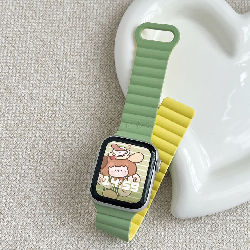 Silicone Watch Apple Band Magnetic