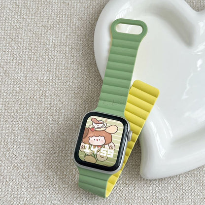 Silicone Watch Apple Band Magnetic