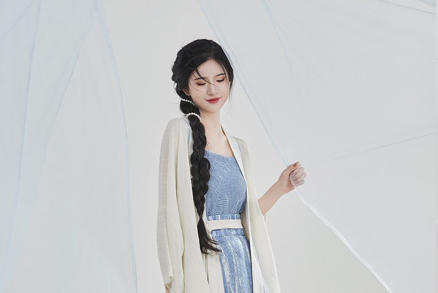 Long-Sleeve Hanfu Costume Set