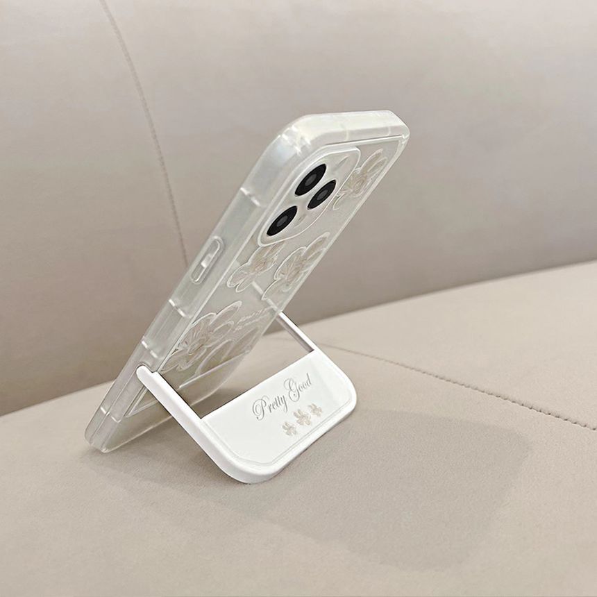Phone Stand Floral Case