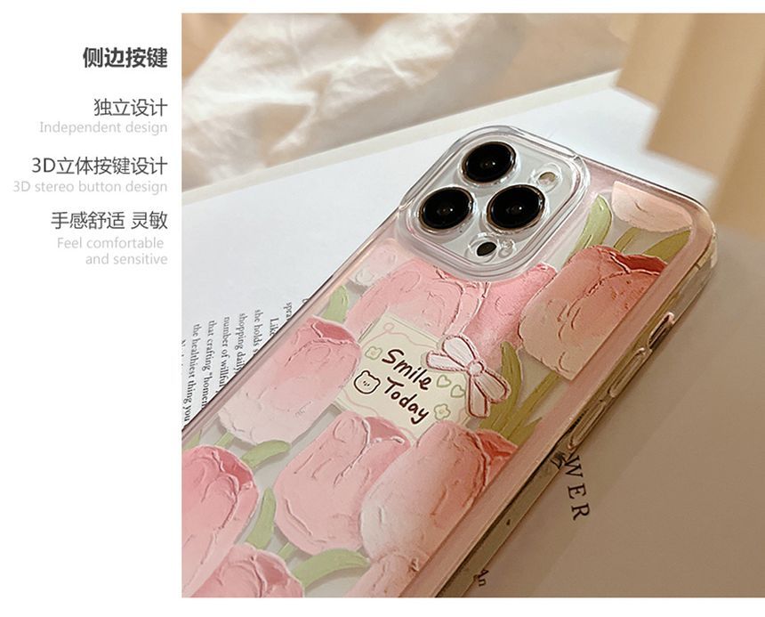 Case Tulip Phone Transparent