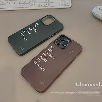 Lettering Case Phone