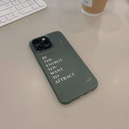 Lettering Case Phone