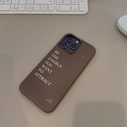 Lettering Case Phone
