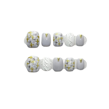 Faux ongles en forme d'étoile