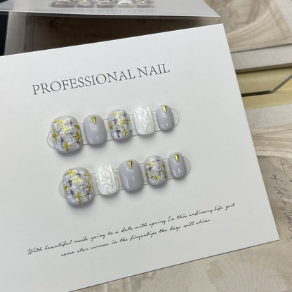 Faux ongles en forme d'étoile