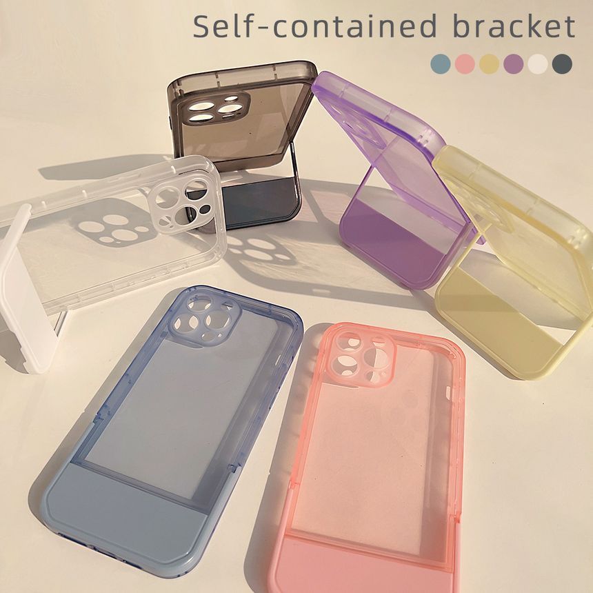 Case Stand Phone Transparent