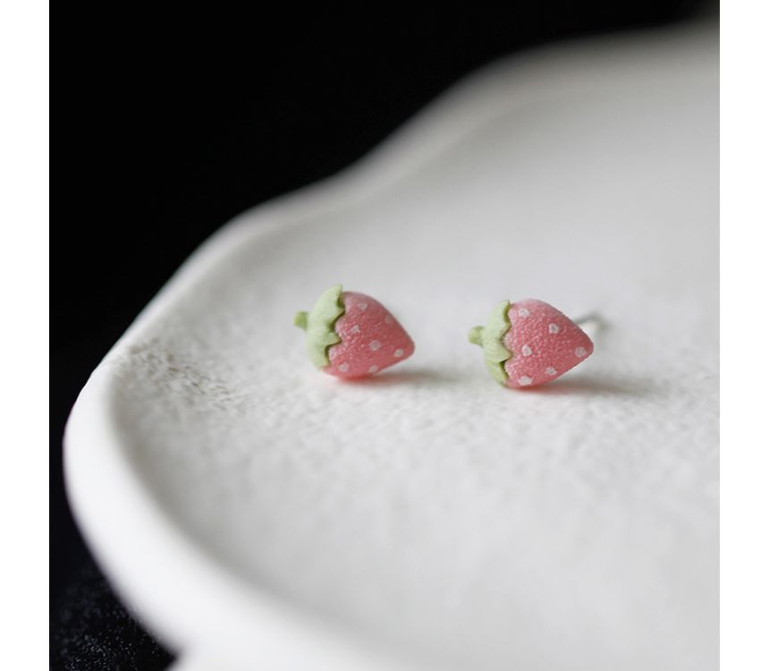 Strawberry Ear Stud