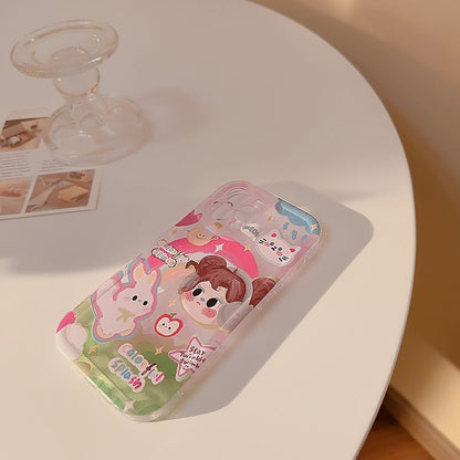 Transparent Cartoon Phone Case