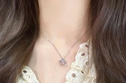 Pendant Star Choker Alloy