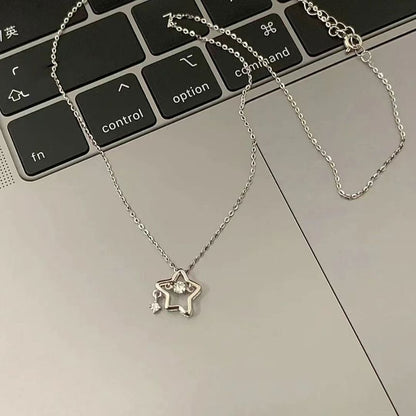 Pendant Star Choker Alloy