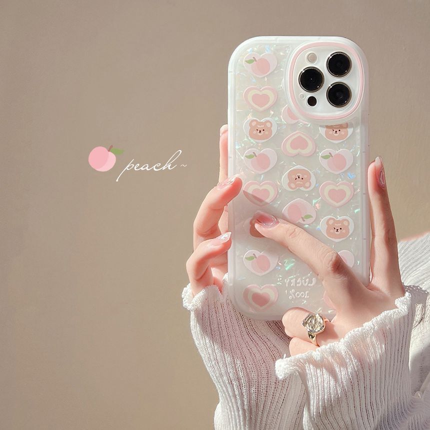Heart Case Phone Bear