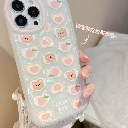 Heart Case Phone Bear