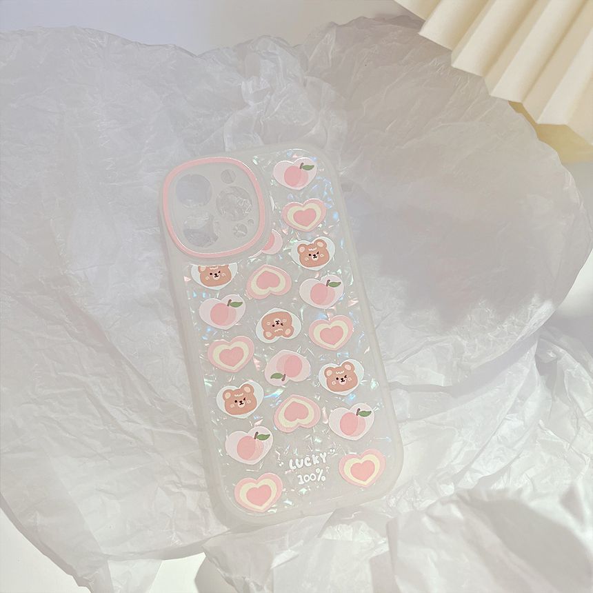 Heart Case Phone Bear