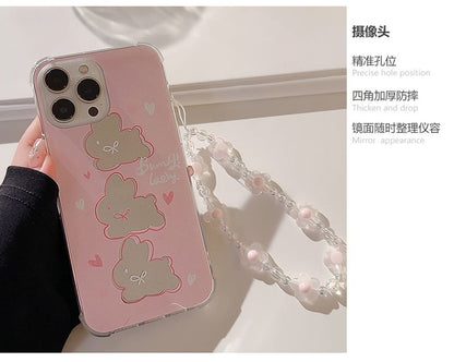 Phone Rabbit Mirrored Case