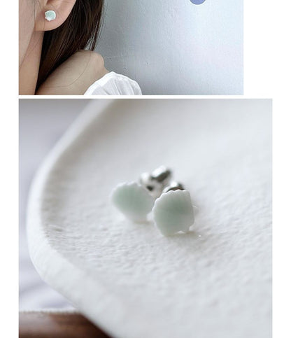 Silver Sterling Shell Earring