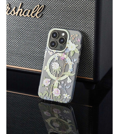 MagSafe Case Floral Phone