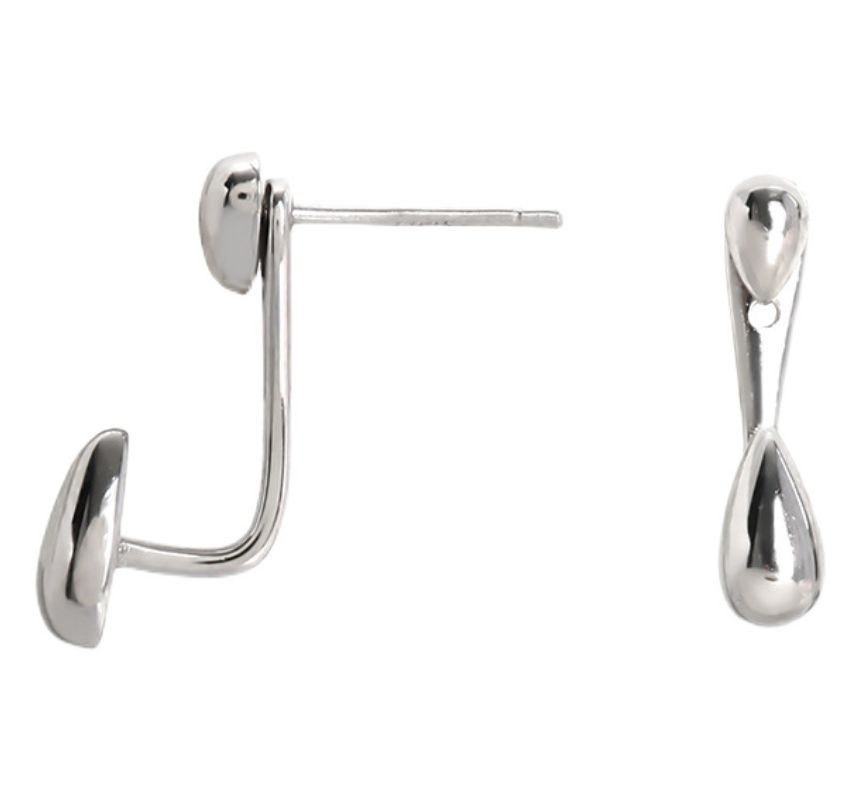 Sterling Silver Droplet Earring