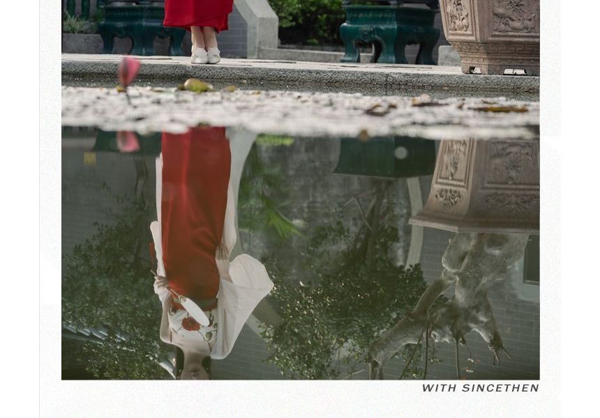 Set: Floral Print Camisole Top + Plain Midi Hanfu Jacket + High Waist Tie-Waist Maxi A-Line Skirt