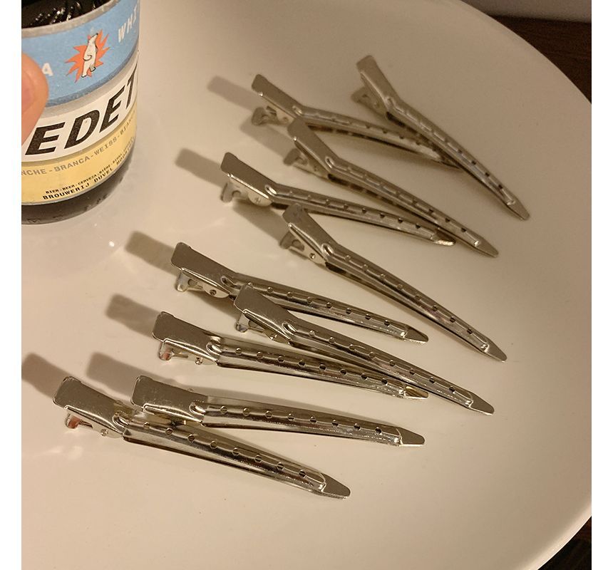 Set Clip Hair Metallic
