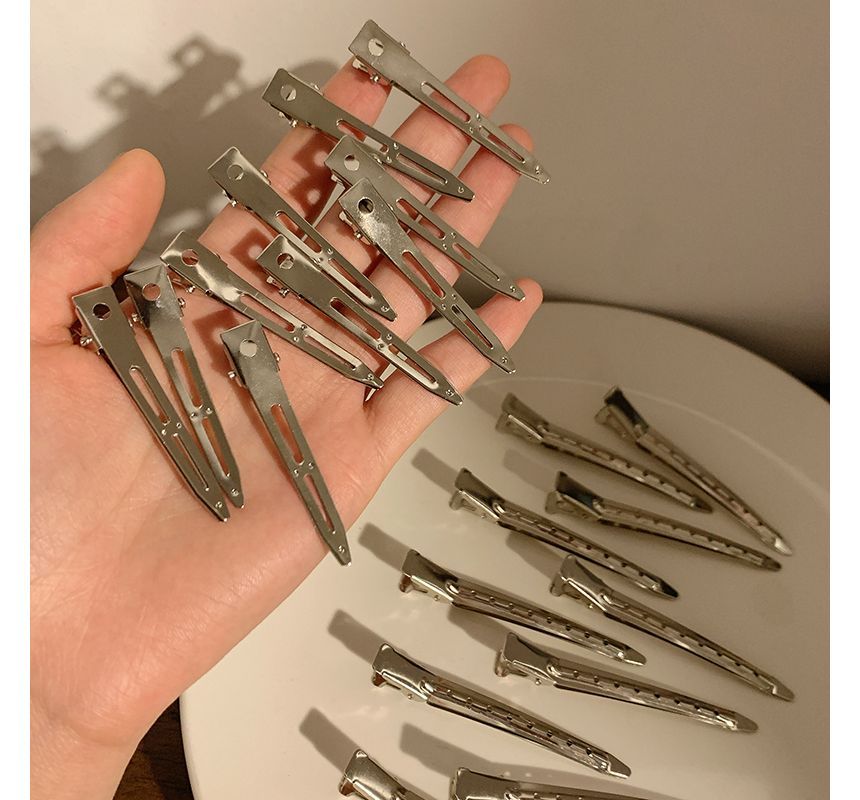 Set Clip Hair Metallic