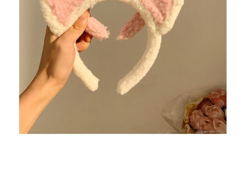 Headband Ear Cat Chenille