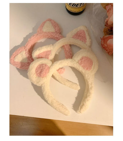 Headband Ear Cat Chenille