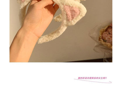 Headband Ear Cat Chenille