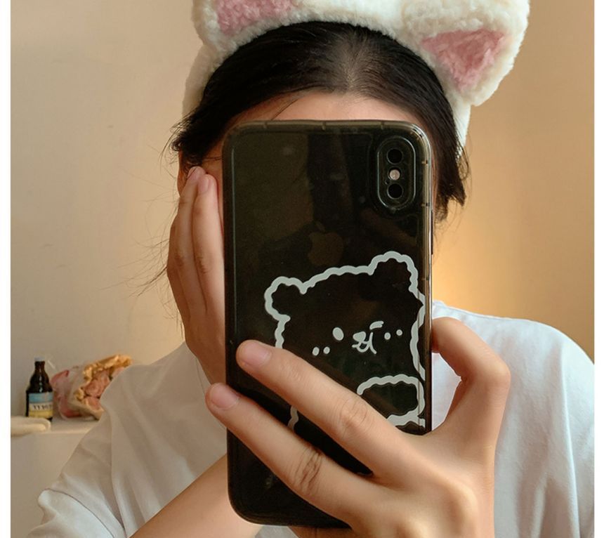 Headband Ear Cat Chenille
