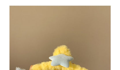 Clamp Chenille Hair Star