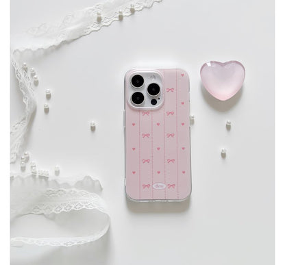 Stand Heart / Phone Case Bow