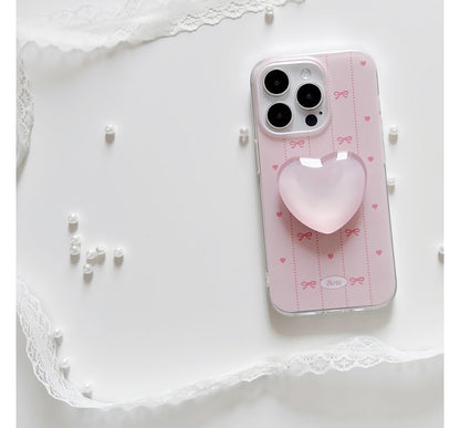 Stand Heart / Phone Case Bow