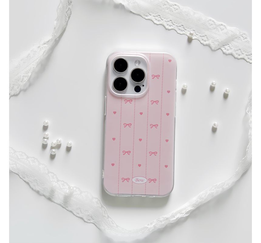 Stand Heart / Phone Case Bow