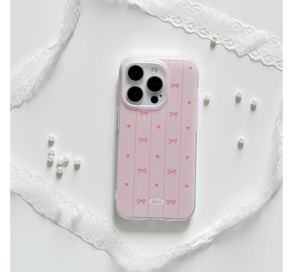 Stand Heart / Phone Case Bow