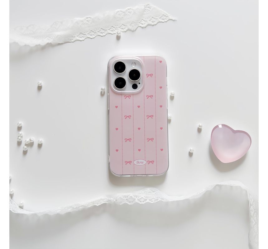 Stand Heart / Phone Case Bow