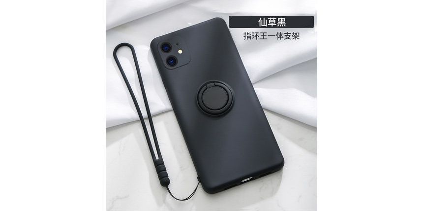 Ring Stand Plain Phone Case