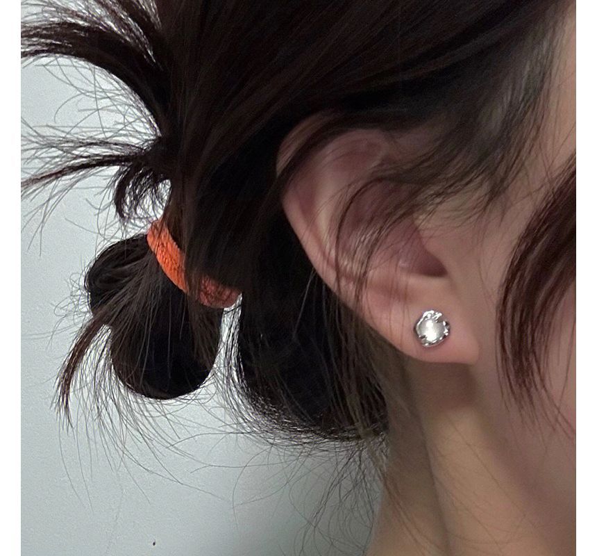 Agate Alloy Stud Earring