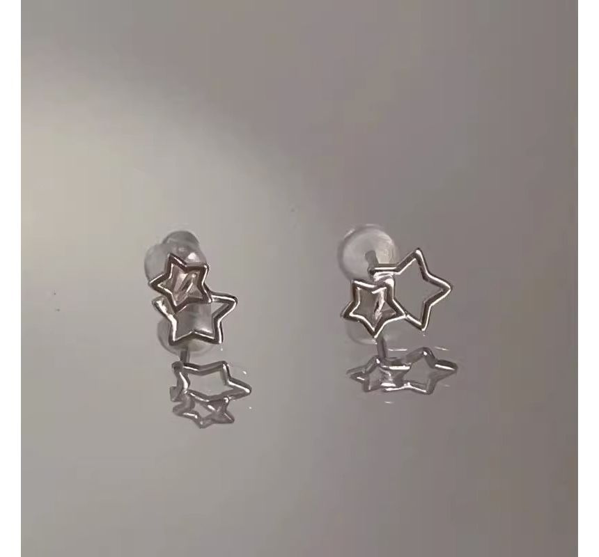Alloy Stud Earring Star